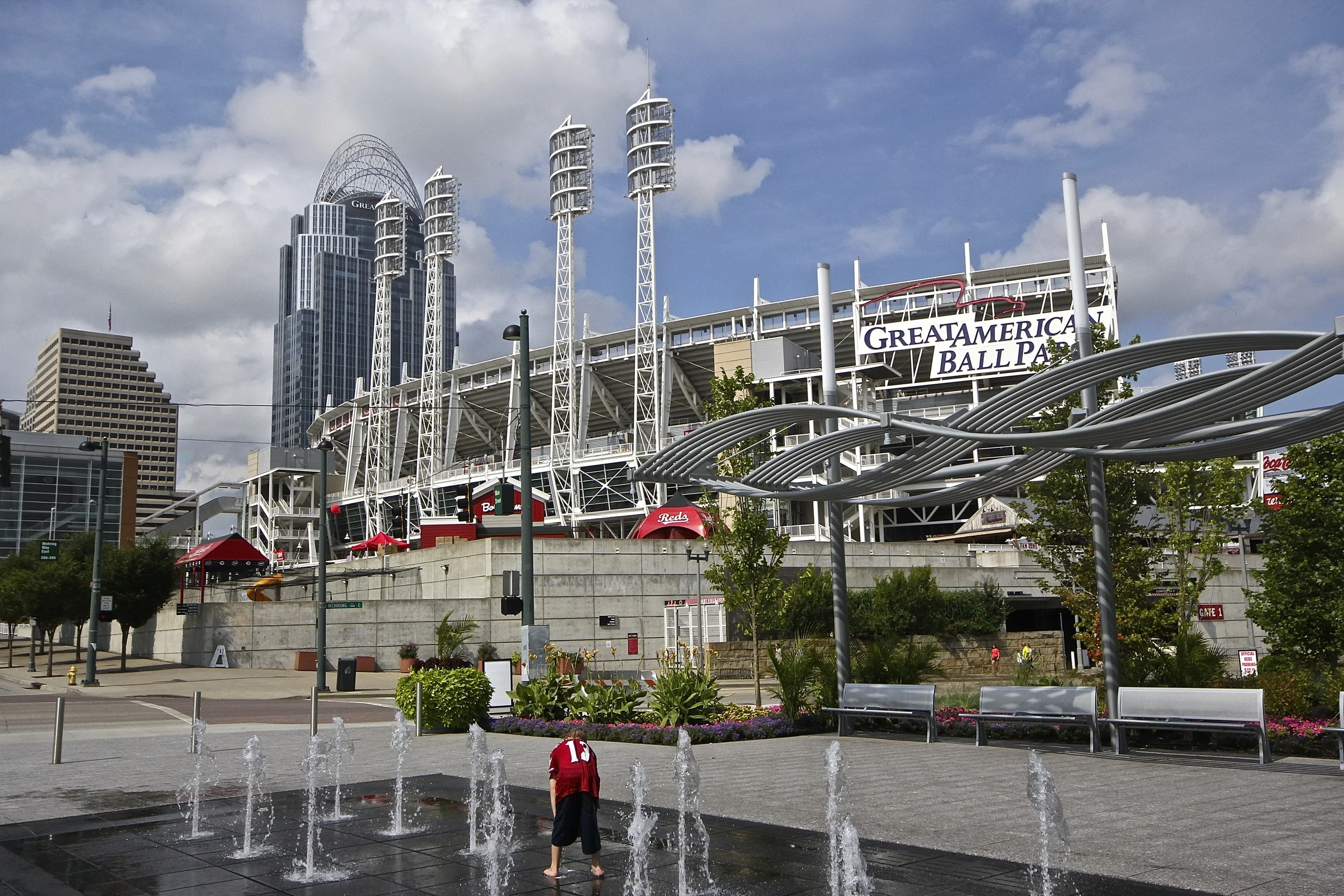 Day 73 The Cincinnati Reds Rounding Third