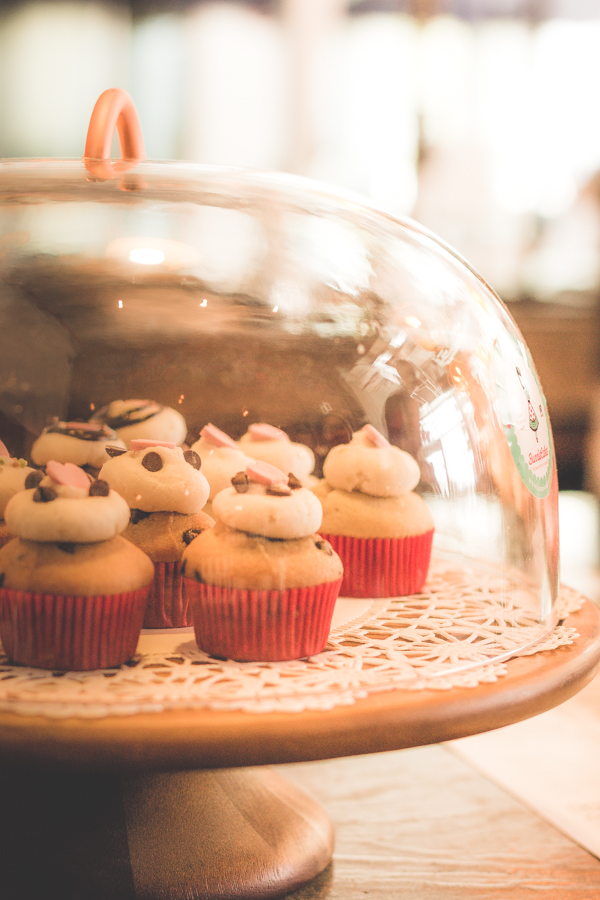 Teeny tiny cupcakes, in Panther Coffee, a cool coffee shop in Sunset Harbor, Miami Beach, FL.