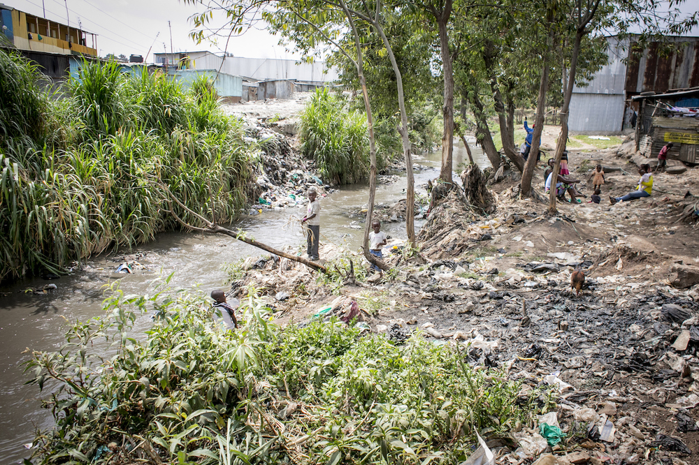 Nairobi river flows through Kitui Ndogo.
