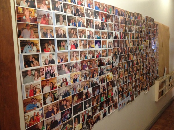 The Wall of Love - pictures of happy couples that have gotten a Walton's ring!