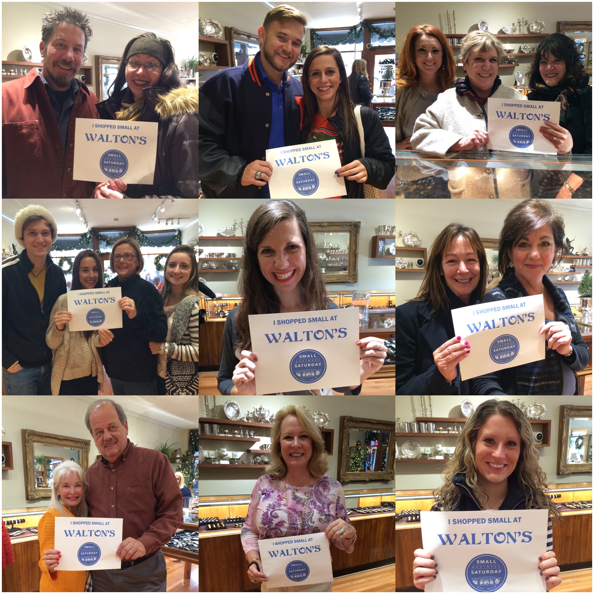 Thank you so all who came out to support Small Business Saturday! We love our customers! 