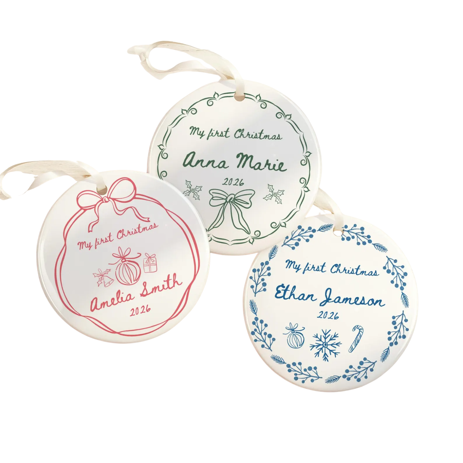 Baby’s First Ornament