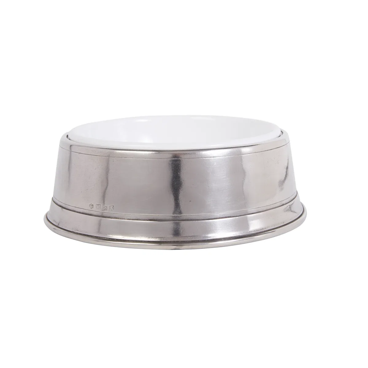 Pewter Pet Bowl