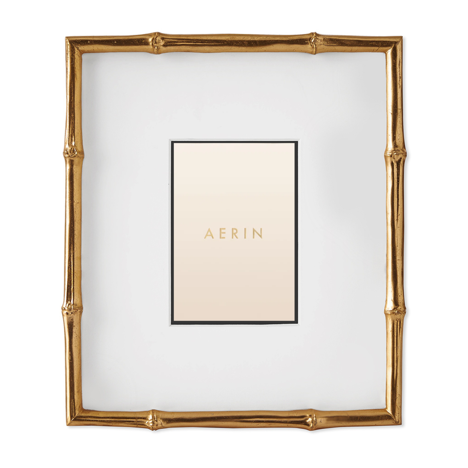Gilded Bamboo Picture Frame