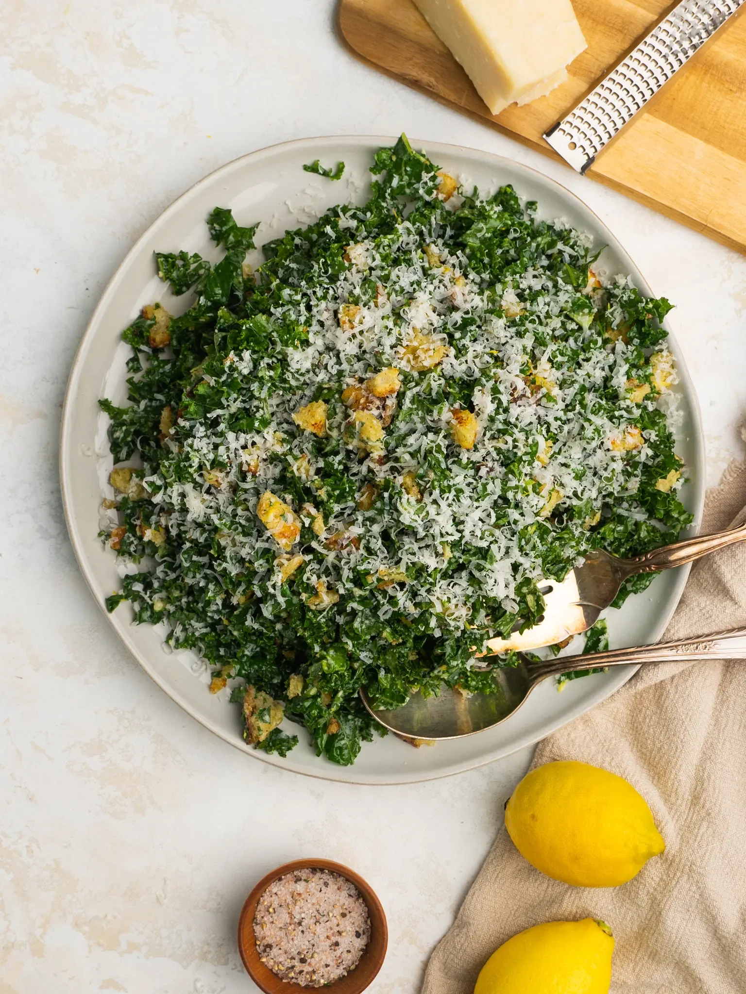Kale Caesar Salad