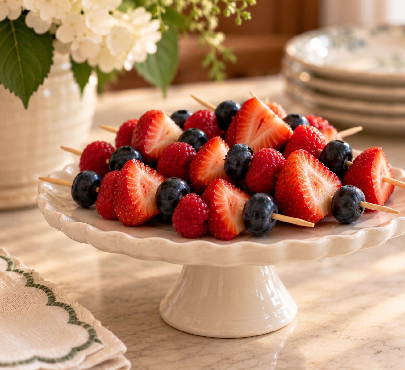 Berry Skewers on a Cake Stand.png