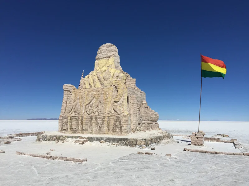 The start of the Dakar Rally, Bolivia style.