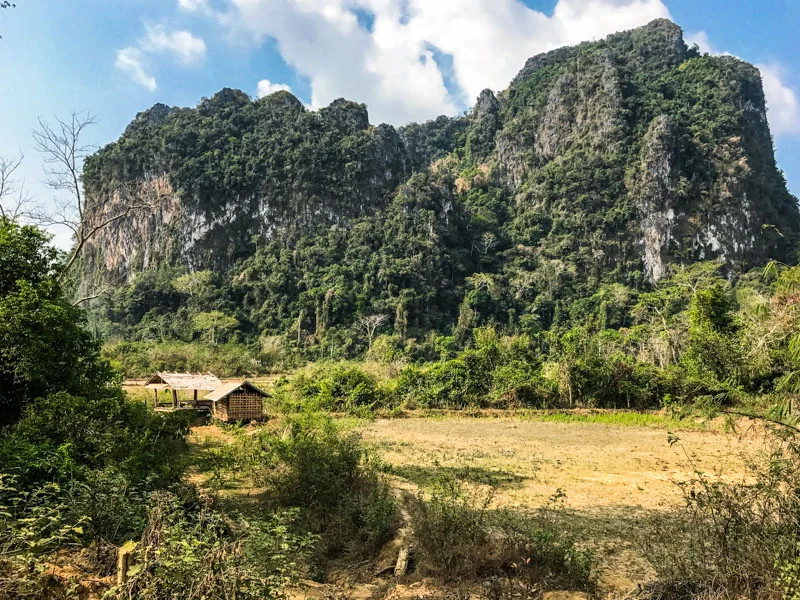 The Laos countryside is just so beautiful.