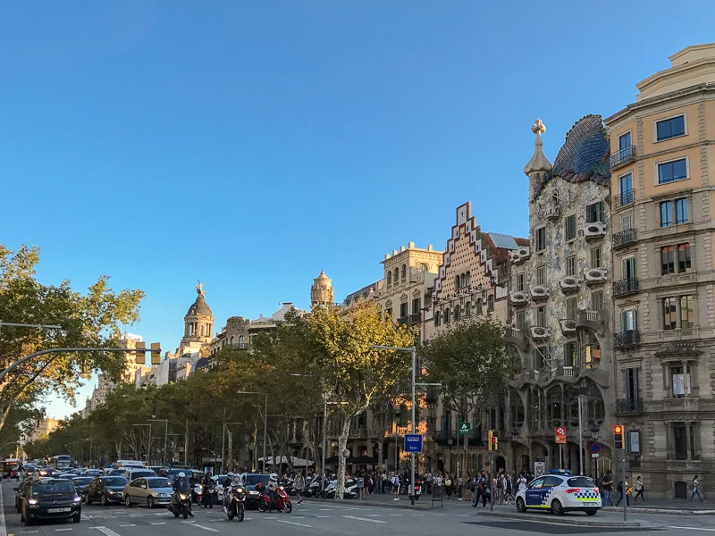 Passeig de Gracia Barcelona