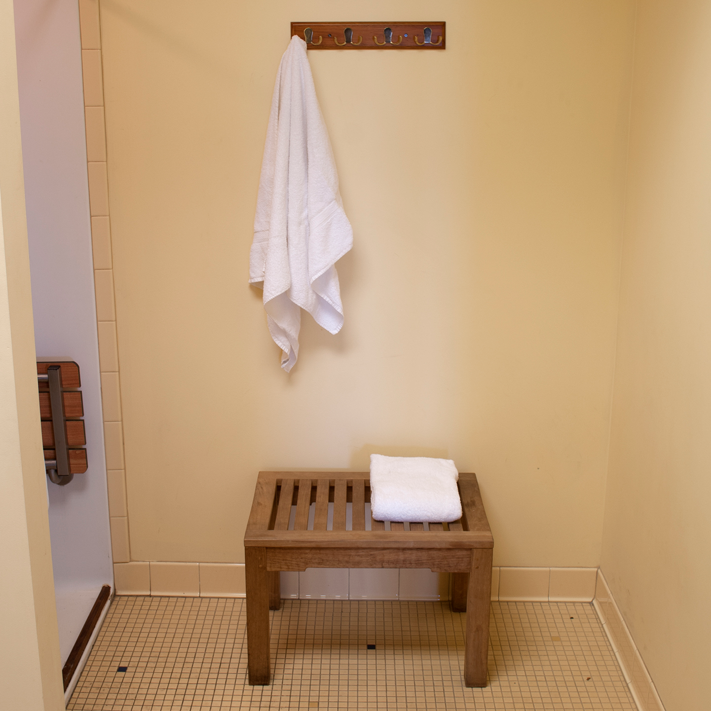 New bath and shower facilities
