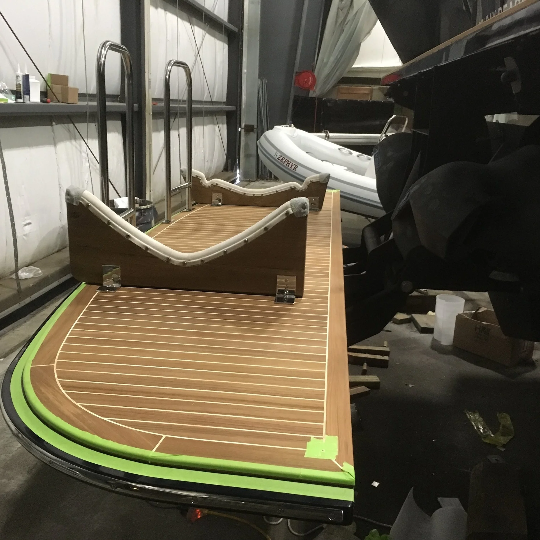 Custom Hydraulic Carbon Fiber Platform