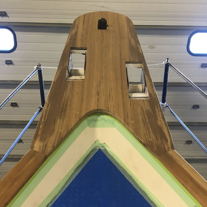 Cabo Rico 45 Teak Replacement/Varnish