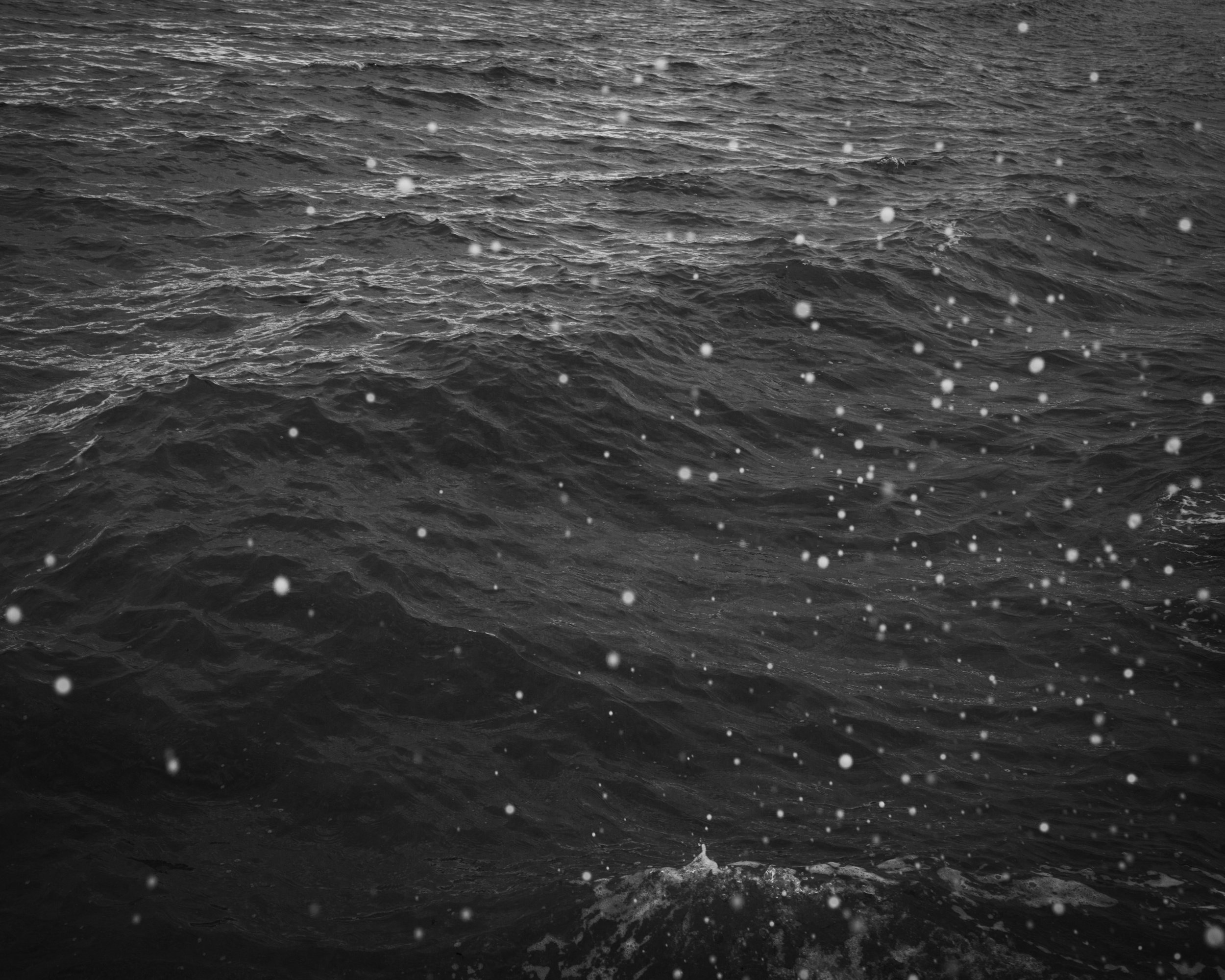 Salt Water with Sea Foam