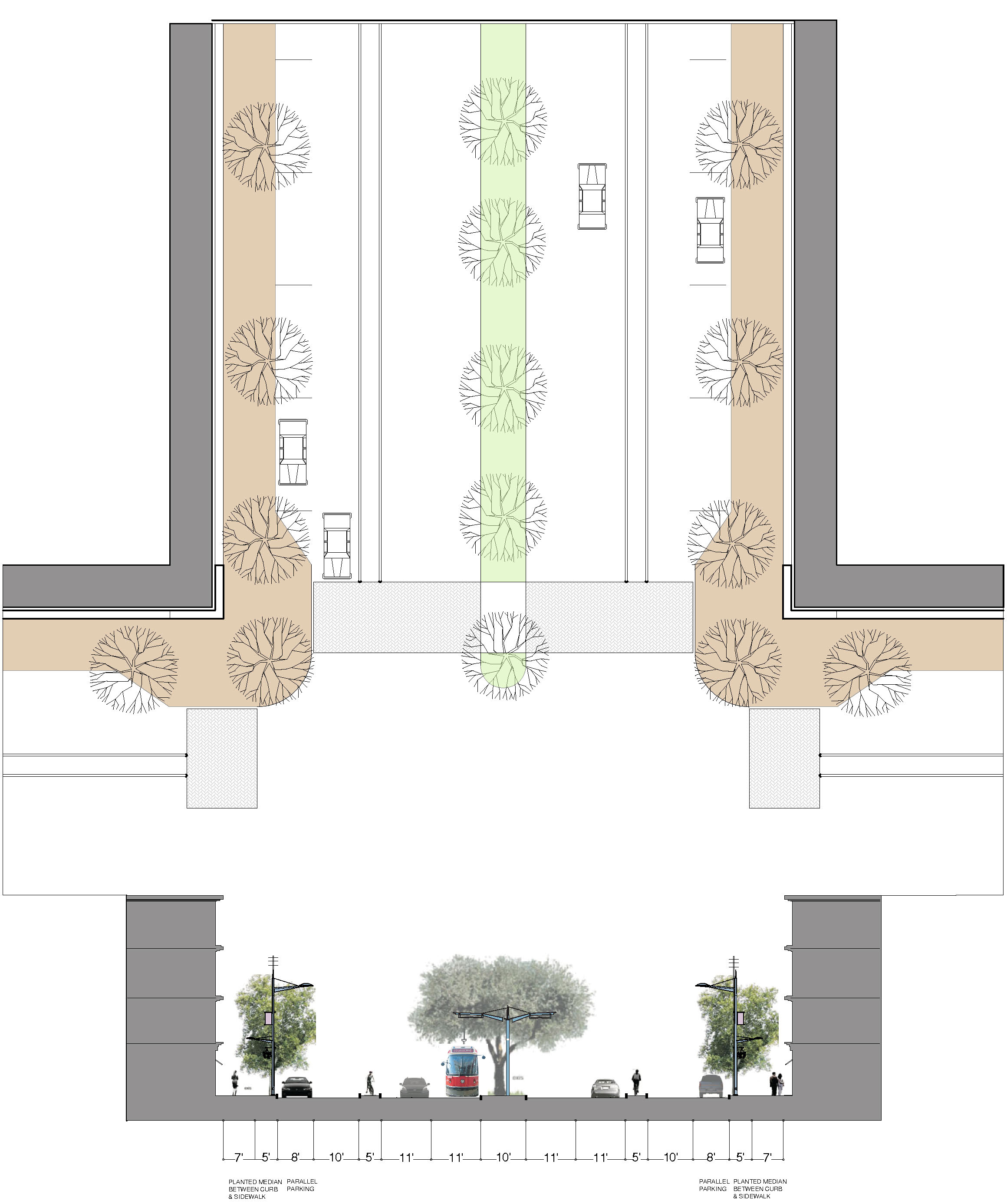 Proposed Street Section