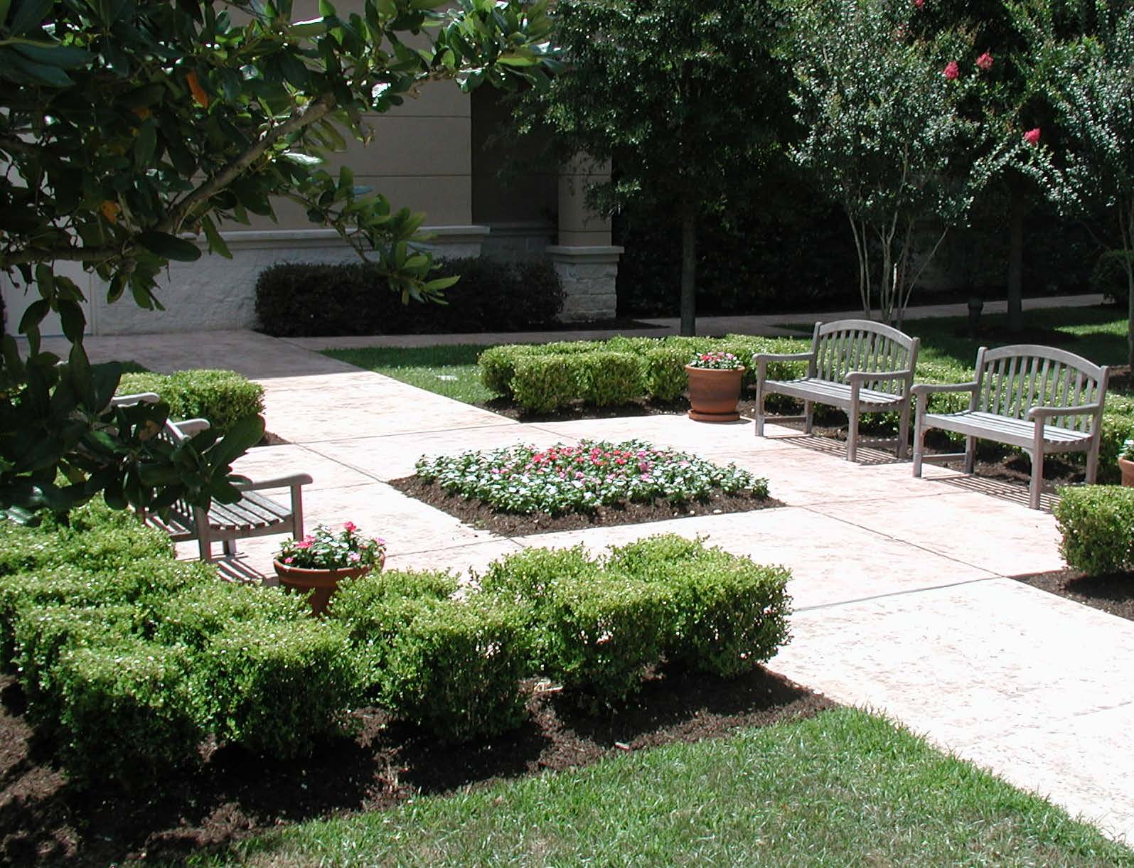 Courtyard Seating Area