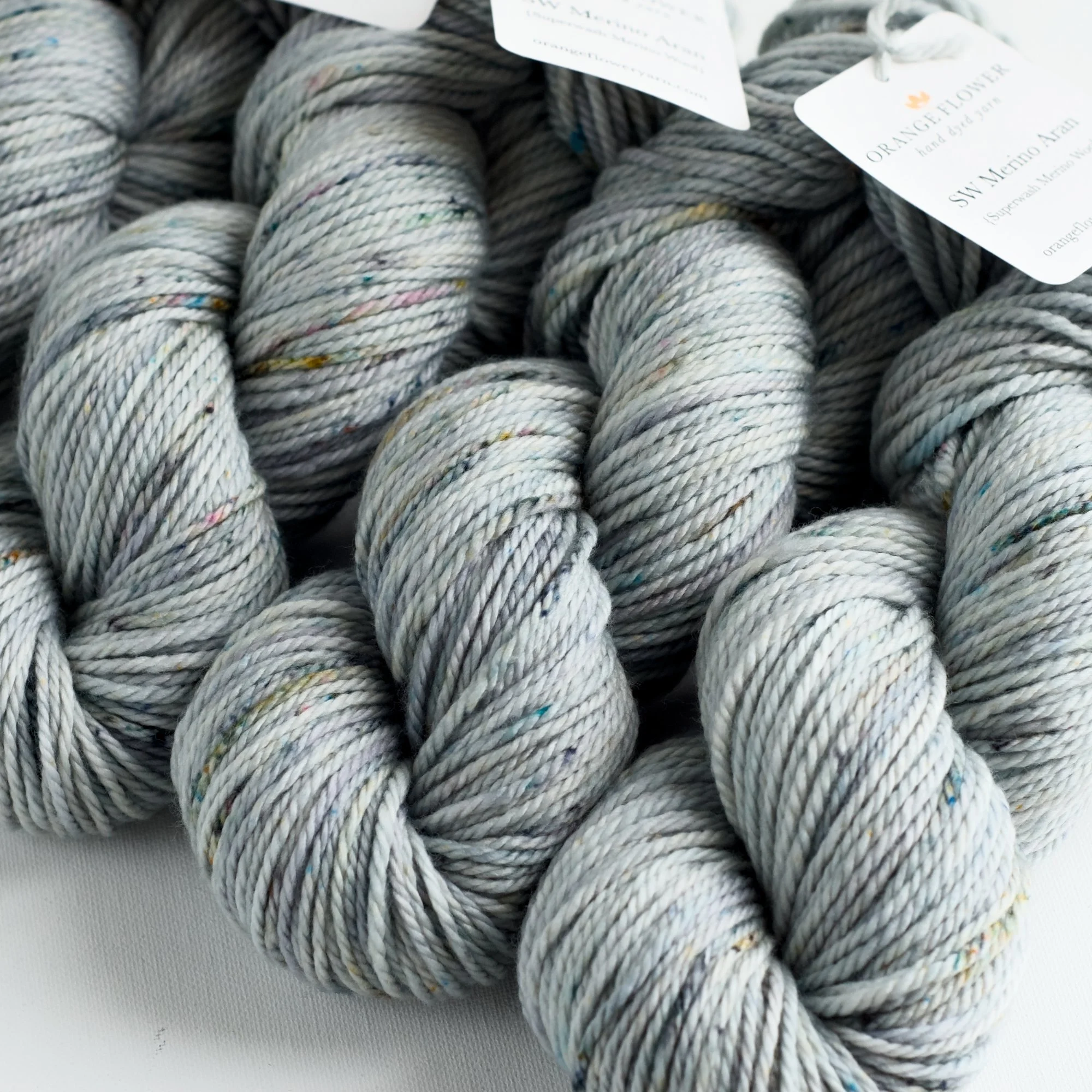 SW Merino Aran | Ice Crystal