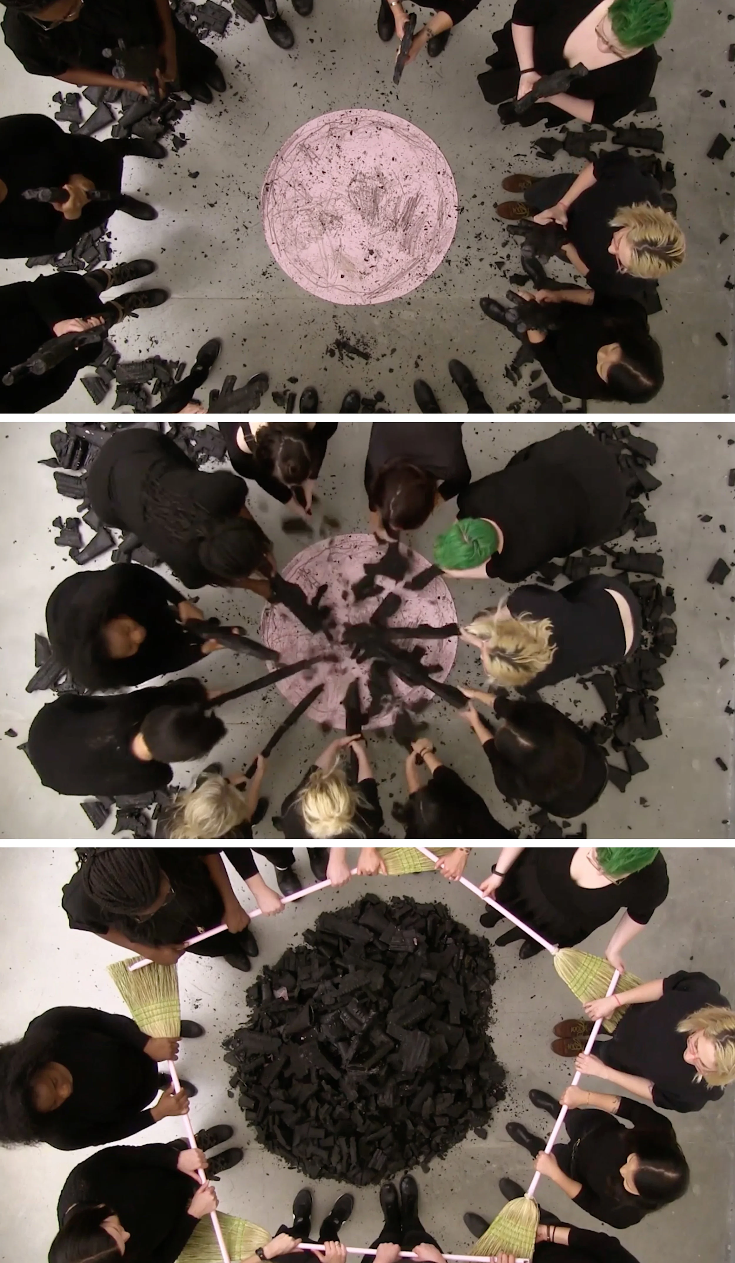 Title: To(get)her: Encircle Media: Performance/Video Time: 50:47" Date: 2017 Link: https://youtu.be/NxGH3CSzuBk