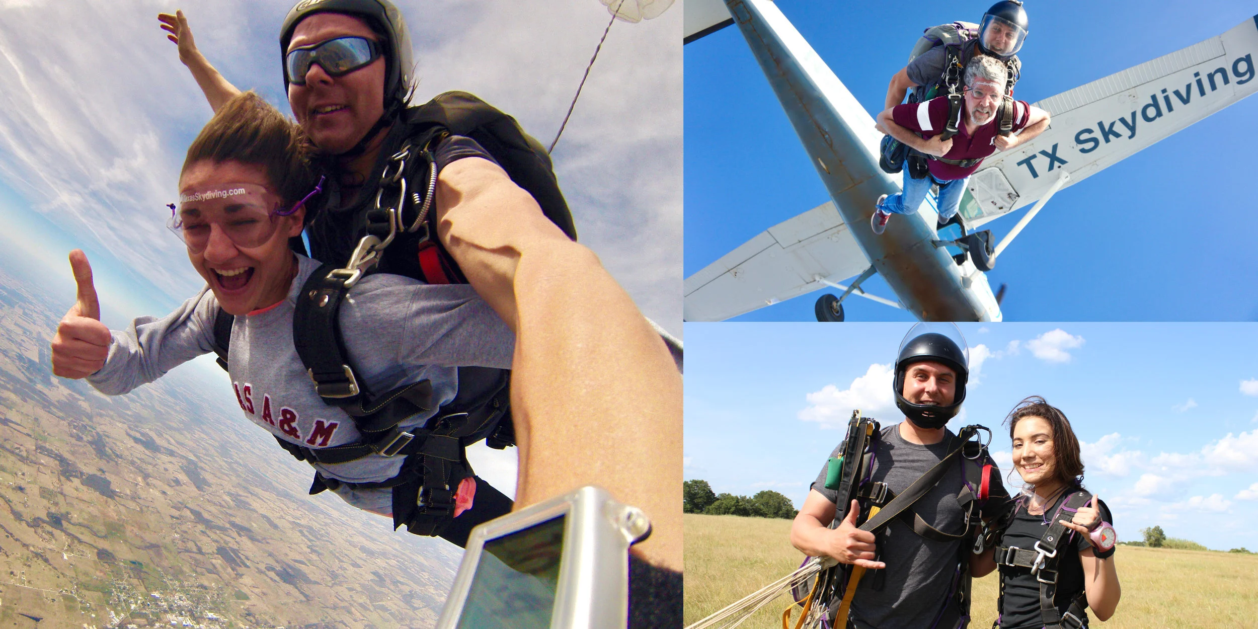 Bryan and College Station skydive at Texas Skydiving!