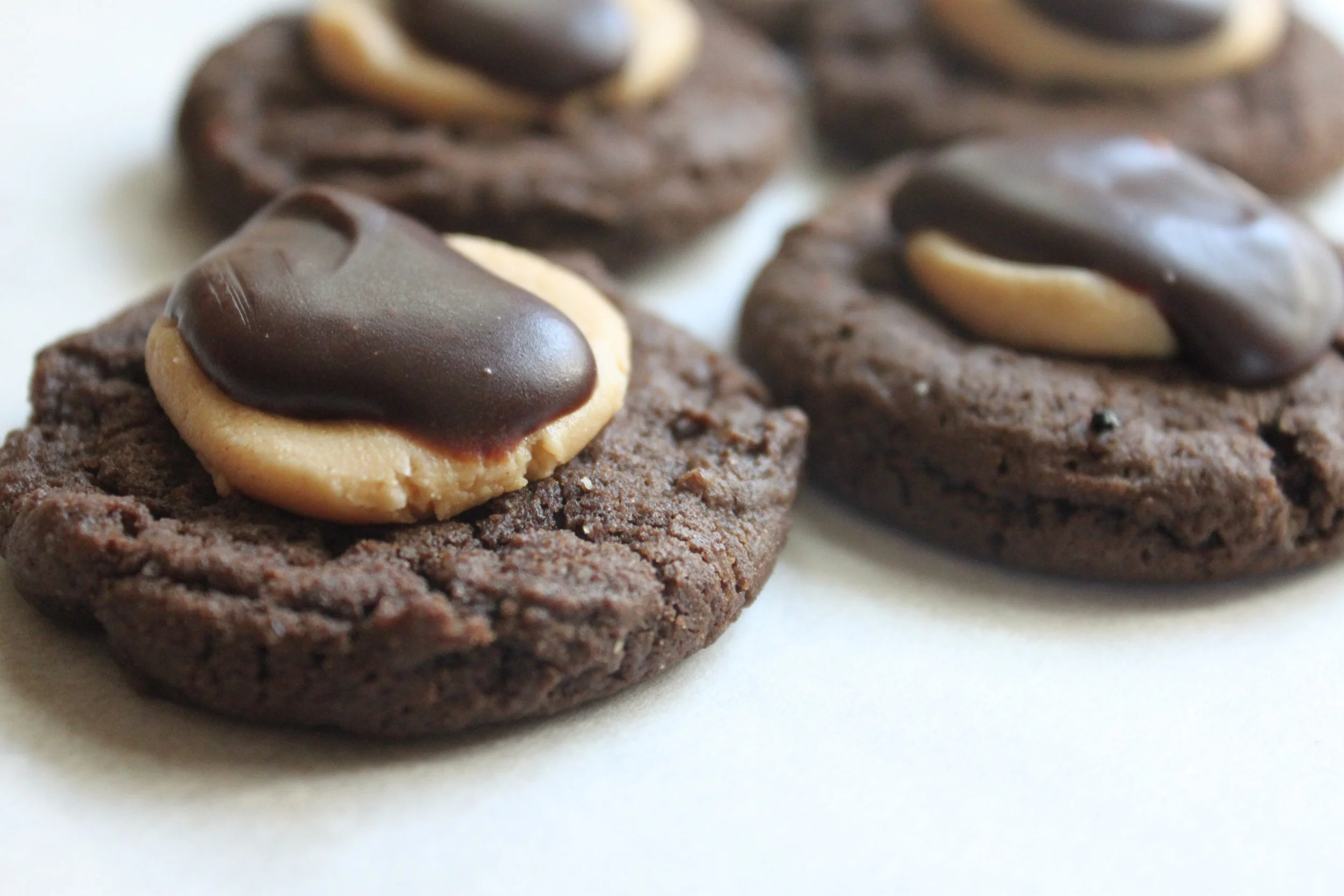 Buckeye Brownie Cookies (1 dozen)