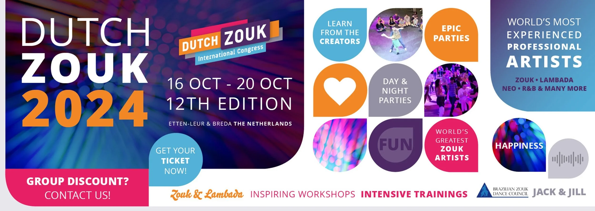 Order Tickets — Dutch International Zouk Congress