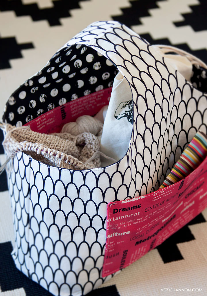 Reversible Shopping Tote Project