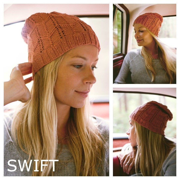 Swift Hat pattern by Shannon Cook from the book #JOURNEY
