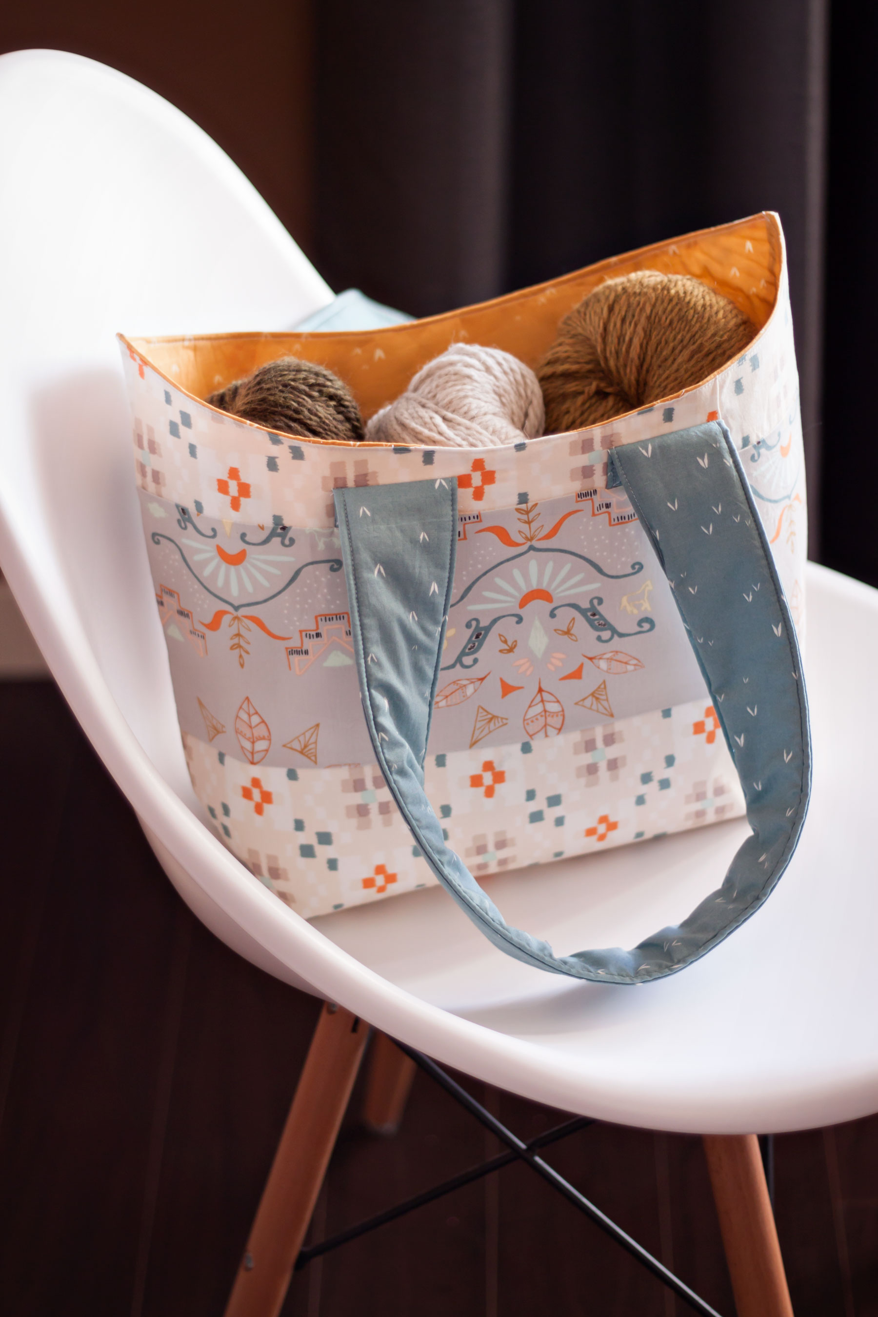 BUCKET BASKET TOTE PATTERN BY VERY SHANNON