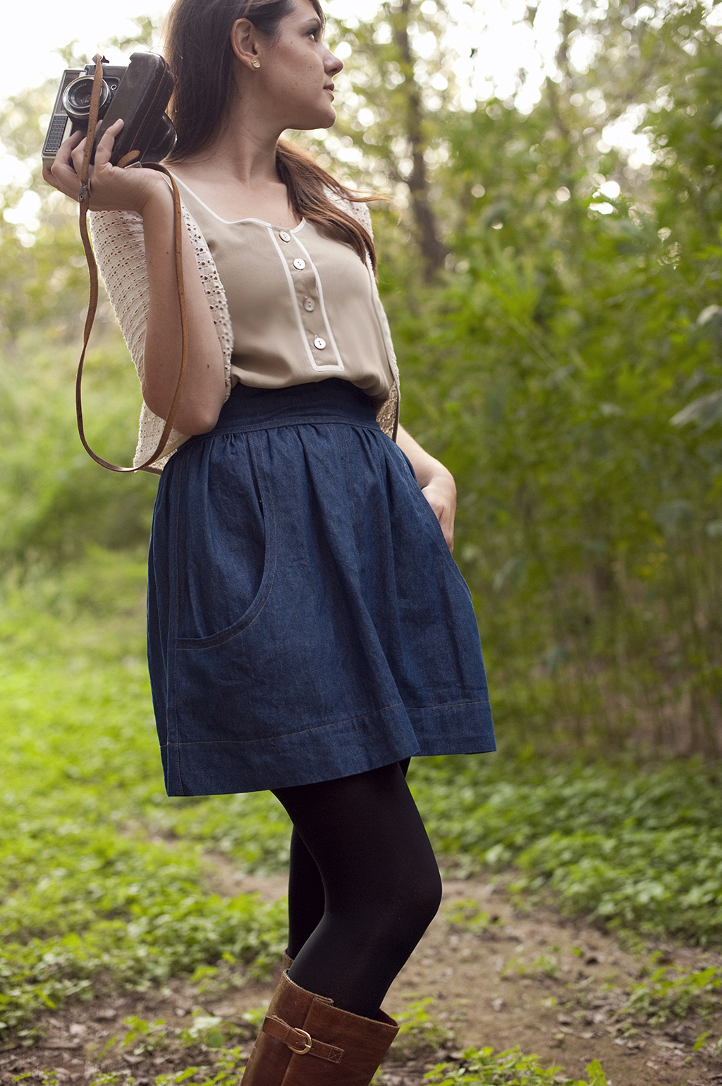 Brumby Skirt Sewing Pattern by Megan Nielsen