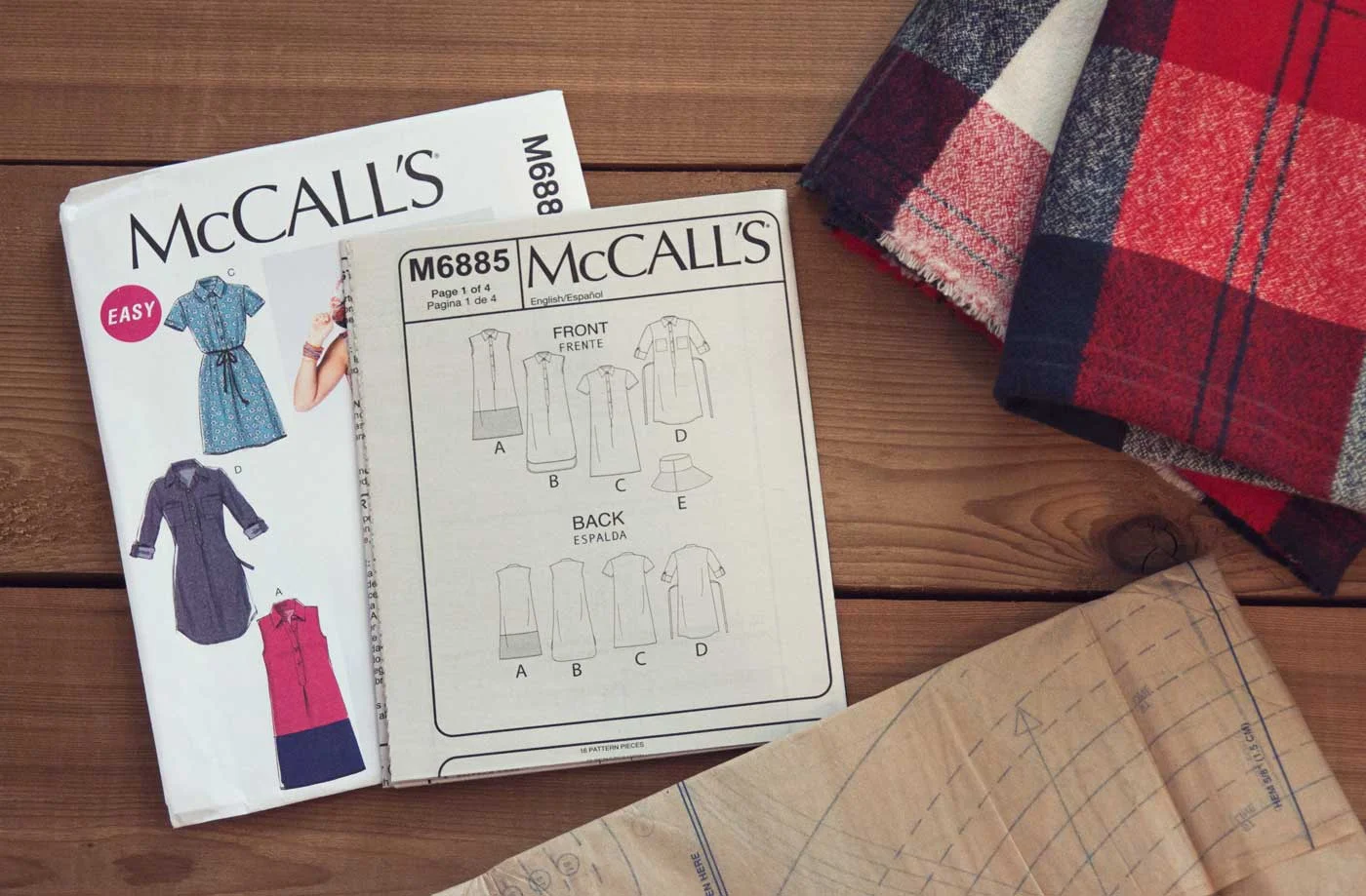 SEWING || MAMMOTH FLANNEL SHIRT DRESS - CRAFTSY SEWING KIT REVIEW