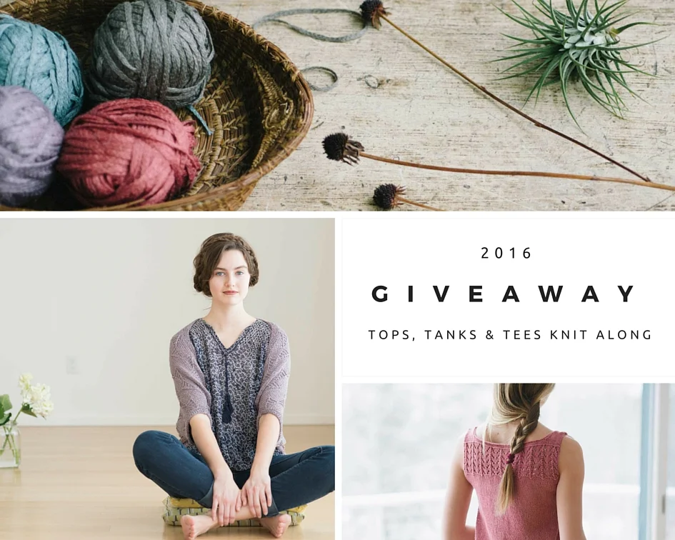 Tops, Tanks & Tees Knit Along Giveaway 2016 #tttkal #tttkal16