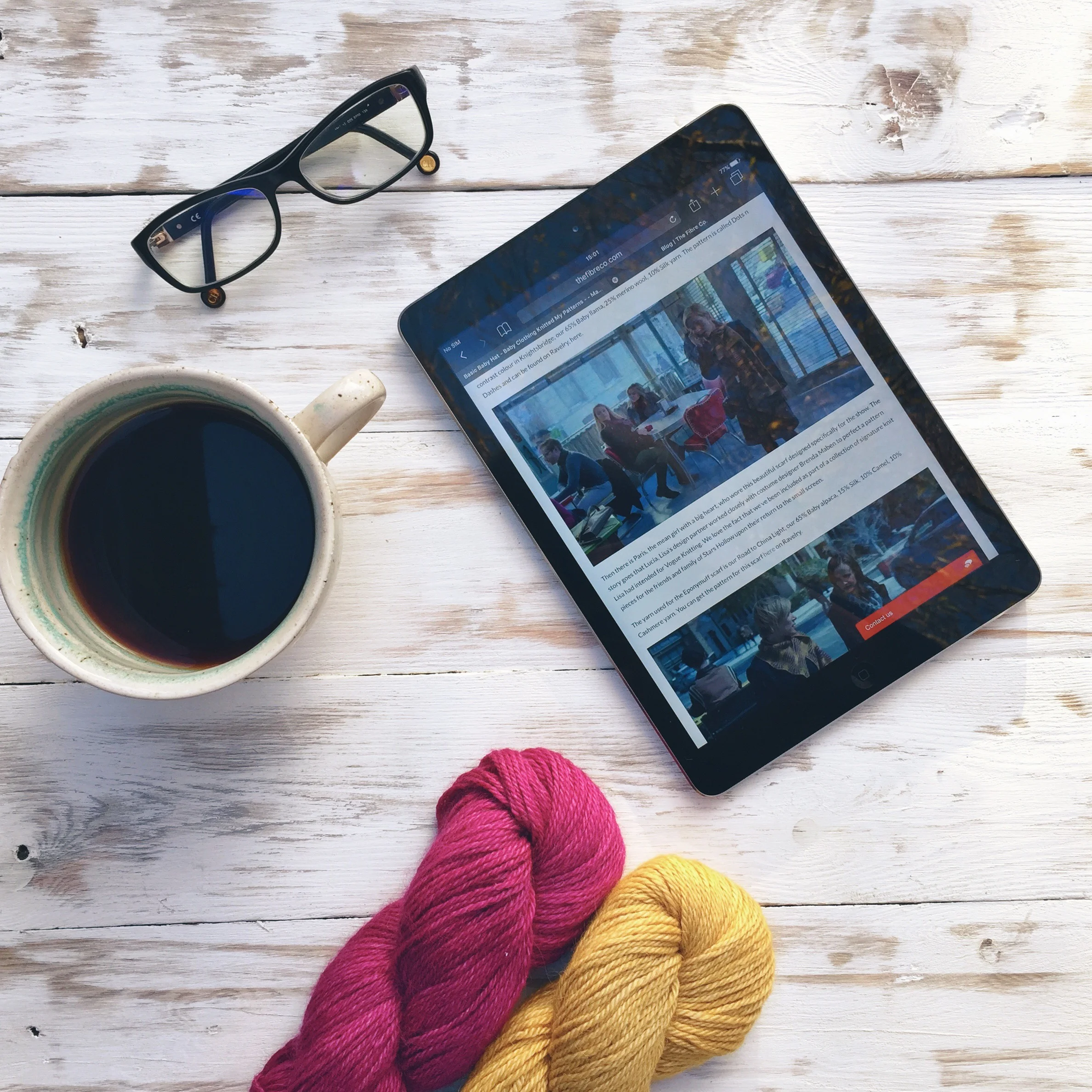 GIVEAWAY || THE FIBER CO. YARN - GILMORE GIRLS GIVEAWAY!