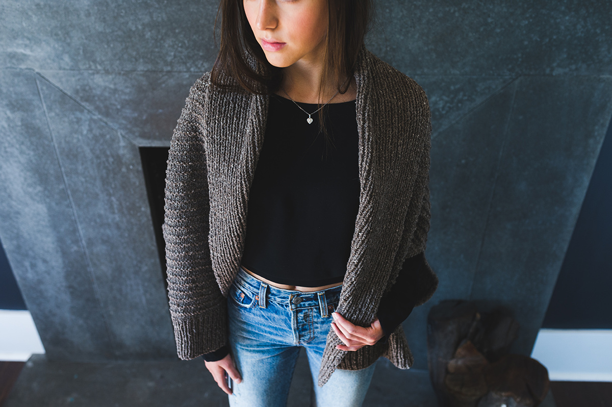 Veronika Cardigan PDF Knitting Pattern — VERY SHANNON 