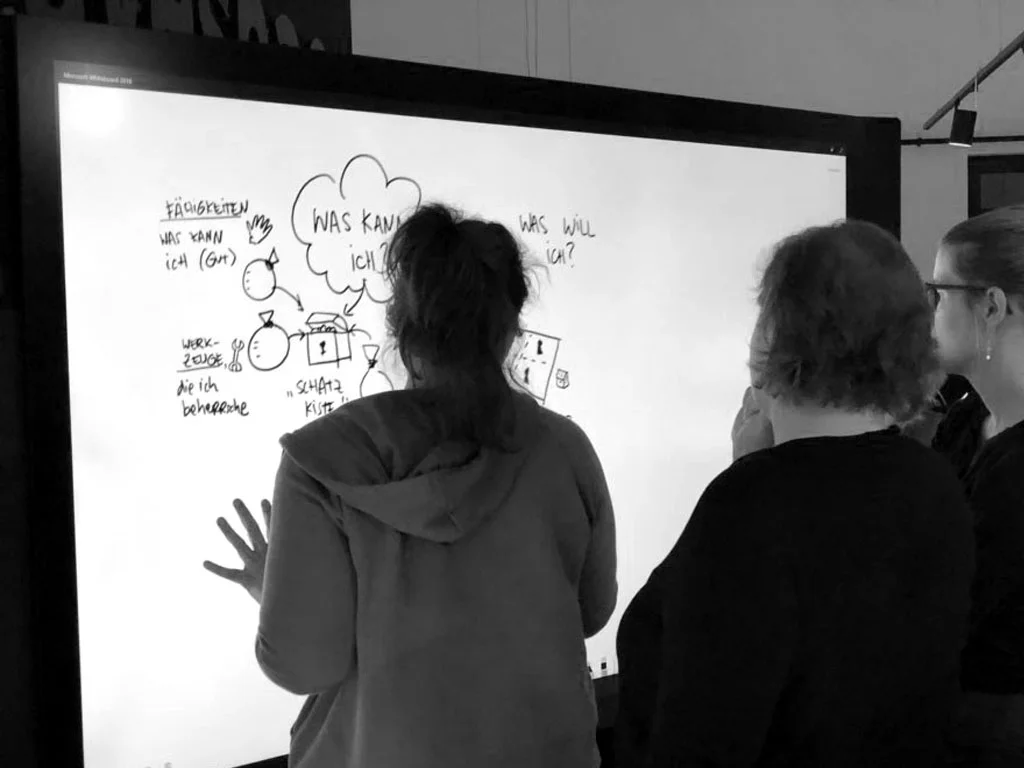 Reviewing, restructuring, distilling, building on top, … Photo by Nadine Roßa.
