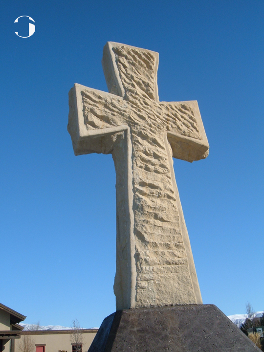 sandstone cross