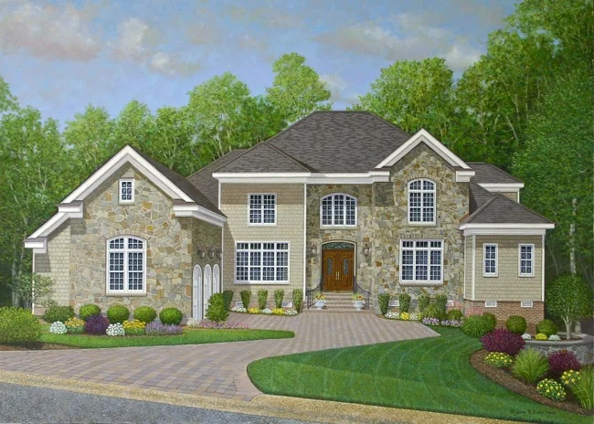 Commissioned painting by William R. Beebe