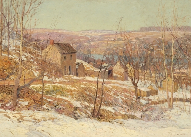 Winter in the Valley by Edward Redfield
