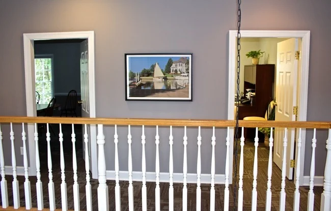 TRCC Lobby with William R. Beebe Marina photograph