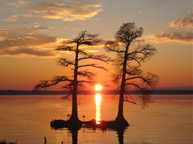 A Two Rivers Sunset, photo by William R. Beebe