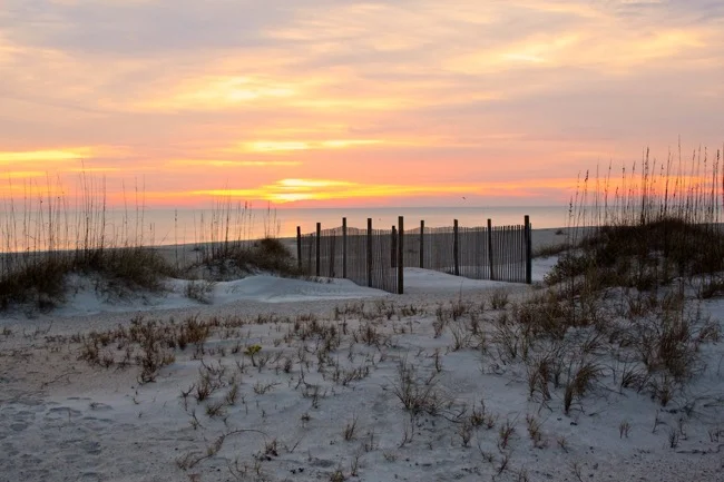 Amelia Island Beach at Sunrise