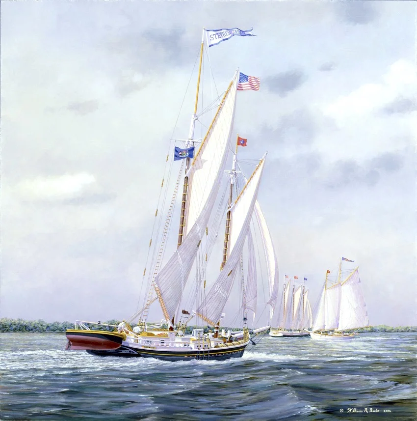 Taber on a Reach by William R. Beebe