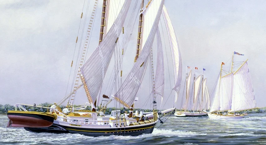 Taber on a Reach by William R. Beebe