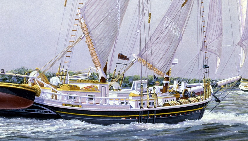 Taber on a Reach by William R. Beebe