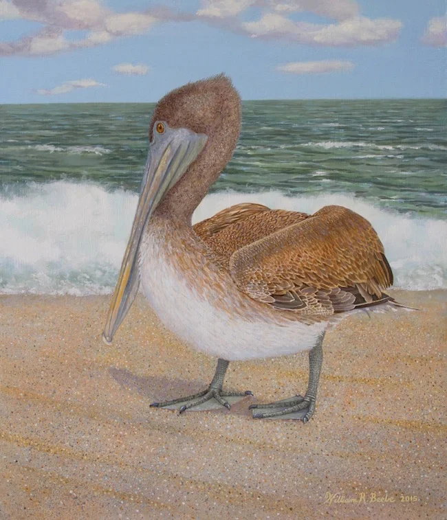 Taking a Stance by William R. Beebe, 14 x 12, Oil on board, $2300