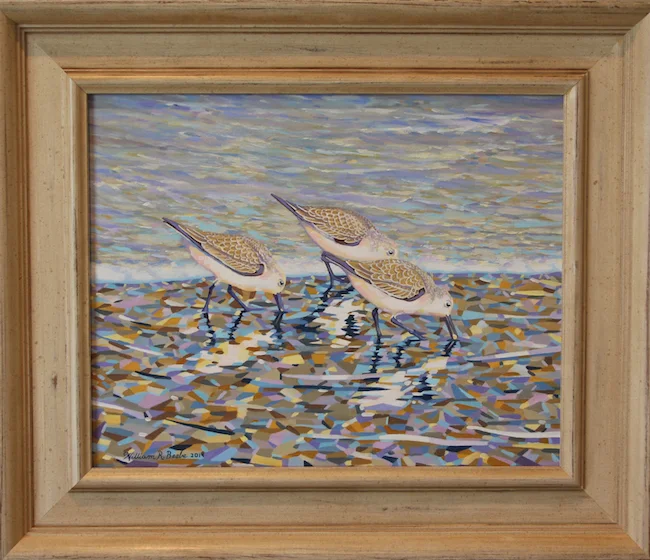 Working All the Angles by artist William R. Beebe