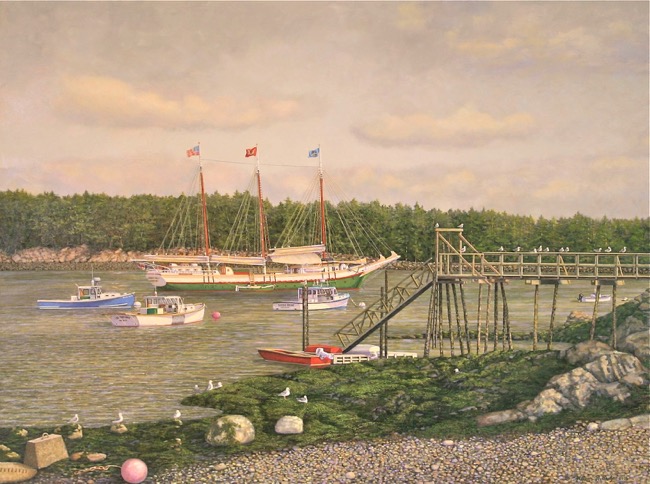 Low Tide by William R. Beebe, SOLD