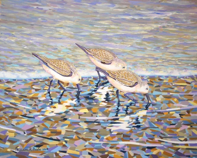 Working all the Angles by William R. Beebe, 12 x 15, oil on board, $2400