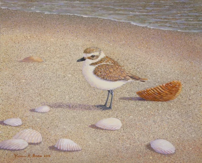 A Pondering Moment by William R. Beebe, 10 x 12, oil on board, SOLD