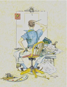 What's next? Drawing by William R. Beebe