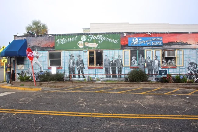 Planet Follywood Beach Bar, Folly Beach, SC Photo by William R. Beebe