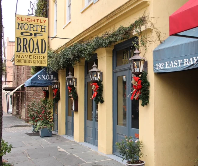 Great restaurants downtown Charleston SC Photo by William R. Beebe